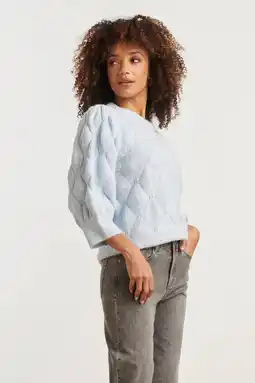Wehkamp Smashed Lemon trui lichtblauw aanbieding