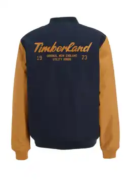 Wehkamp Timberland bomberjack blauw/bruin aanbieding