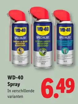 Lidl WD-40 Spray aanbieding