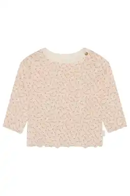 Wehkamp Noppies baby longsleeve lichtroze aanbieding