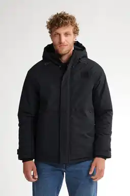 Wehkamp Petrol Industries parka zwart aanbieding