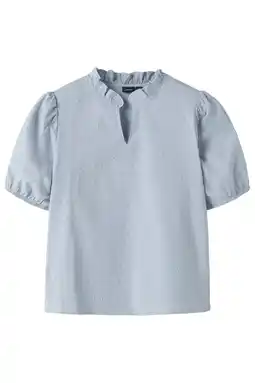 Wehkamp LMTD blousetop lichtblauw aanbieding