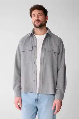 Wehkamp Shoeby overshirt grijs aanbieding
