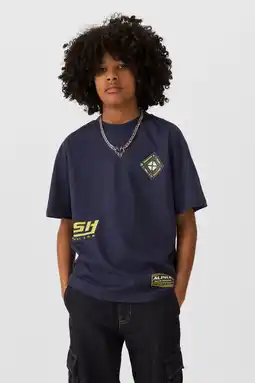 Wehkamp Coolcat T-shirt Mateo met logo's blauw aanbieding