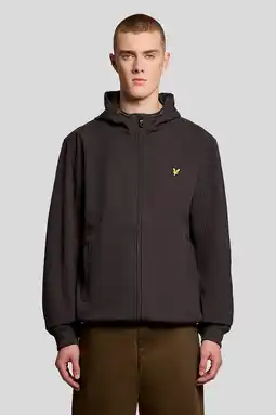 Wehkamp Lyle & Scott softshell jas antraciet aanbieding