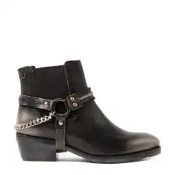 Wehkamp Lazamani leren chelsea boots met afneembare riempjes grijs aanbieding