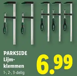 Lidl Parkside lijmklemmen aanbieding