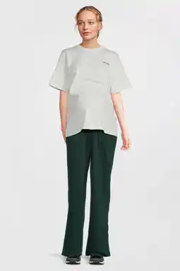 Wehkamp ONLY MATERNITY straight regularwaist zwangerschaps casual broek groen aanbieding