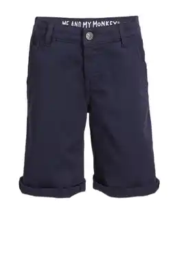 Wehkamp Me & My Monkey short Michiel donkerblauw aanbieding