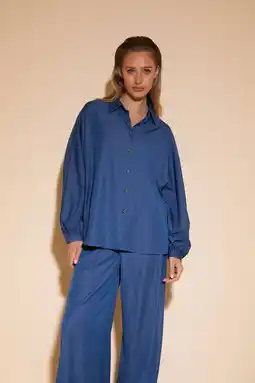 Wehkamp AMAYA Amsterdam blouse blauw aanbieding