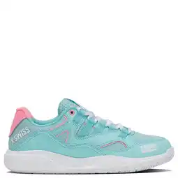 Wehkamp K-Swiss Tura Team padelschoenen aqua/wit aanbieding