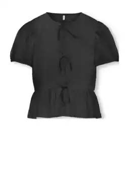 Wehkamp KIDS ONLY GIRL blousetop zwart aanbieding