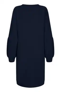 Wehkamp Esqualo sweatjurk blauw aanbieding