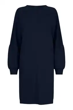 Wehkamp Esqualo sweatjurk blauw aanbieding