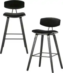 Wehkamp WOOOD barkruk (set van 2) Senn aanbieding