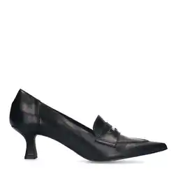 Wehkamp Manfield leren pumps zwart aanbieding