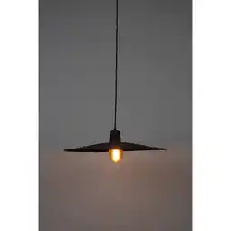 Wehkamp Zuiver Balance hanglamp 60 cm (L) Rotan Zwart aanbieding