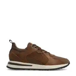 Wehkamp Manfield nubuck sneakers cognac aanbieding