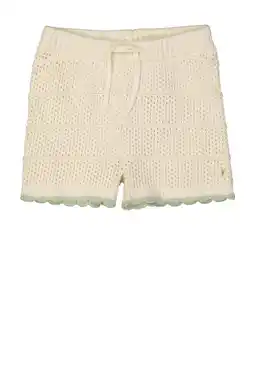 Wehkamp LEVV Little regular casual short ecru aanbieding