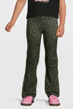Wehkamp Anytime flared broek luipaard print aanbieding