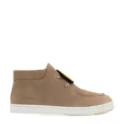 Wehkamp Nubikk suède veterboots taupe aanbieding