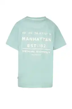 Wehkamp Cars T-shirt mintgroen aanbieding