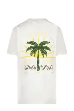 Wehkamp Cars T-shirt wit aanbieding