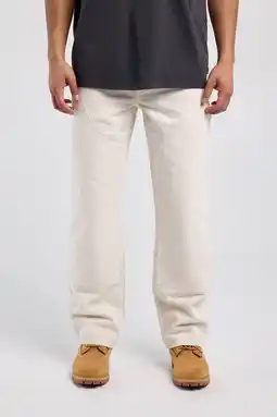 Wehkamp America Today loose fit jeans beige aanbieding