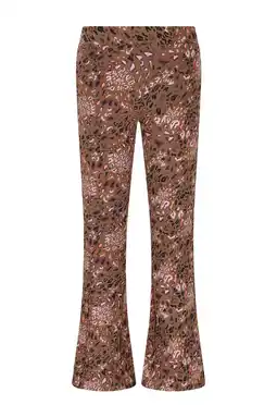 Wehkamp TYGO & vito flared legging bruin aanbieding