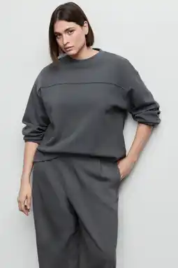 Wehkamp Mango sweater grijsblauw aanbieding