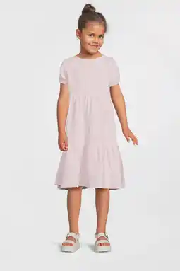 Wehkamp NAME IT MINI A-lijn jurk roze aanbieding