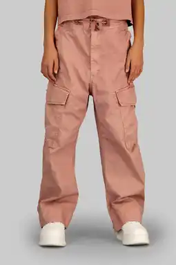 Wehkamp G-STAR relaxed cargobroek roze aanbieding