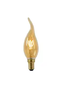 Wehkamp Lucide CT35 - Filament lamp - Ø 3,5 cm - LED Dimb. - E14 - 1x3W 2200K - Amber aanbieding