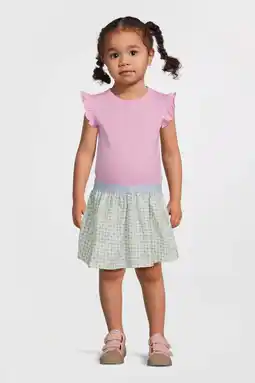 Wehkamp Quapi Mini korte jurk roze aanbieding