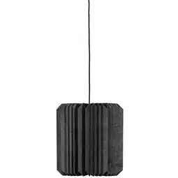 Wehkamp WOOOD Hanglamp Bones - Papier - Naturel/Zwart - 40x44x44 aanbieding