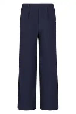 Wehkamp Like Flo regular pantalon donkerblauw aanbieding