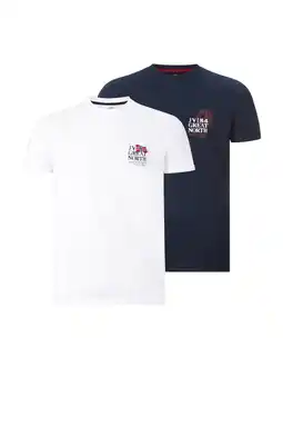 Wehkamp Jan Vanderstorm T-shirt ADEKE - (set van 2) aanbieding