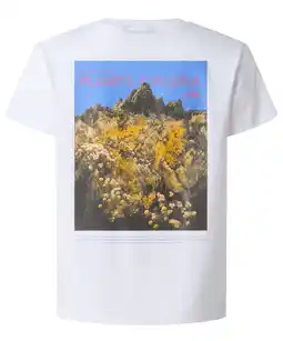 Wehkamp The North Face T-shirt Flora wit aanbieding