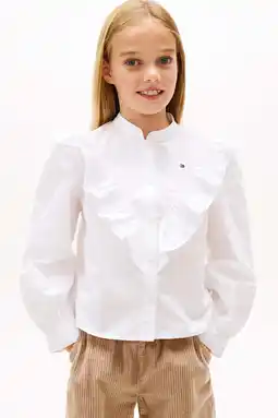 Wehkamp Tommy Hilfiger blouse wit aanbieding