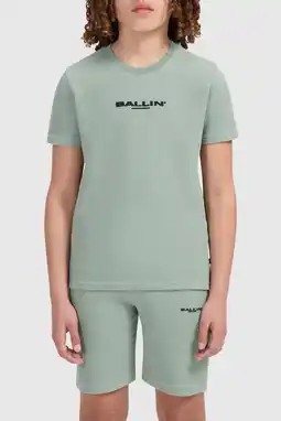 Wehkamp Ballin T-shirt grijsgroen aanbieding