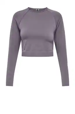 Wehkamp ONLY PLAY sportshirt ONPJIJI grijs aanbieding
