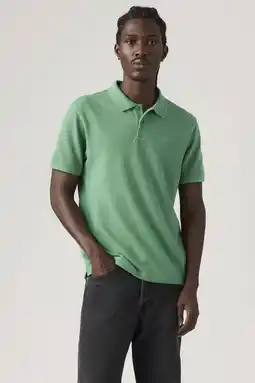 Wehkamp Levi's regular polo groen aanbieding