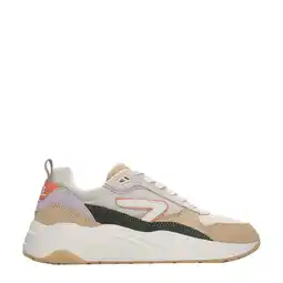Wehkamp HUB Gilde S43 sneakers beige/ecru/groen aanbieding