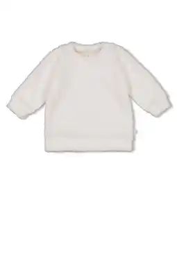 Wehkamp Feetje teddy sweater Dear Autumn ecru aanbieding