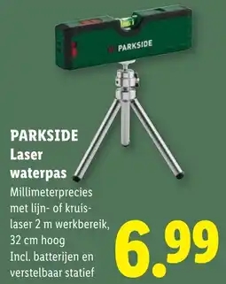 Lidl Parkside laser waterpas aanbieding