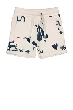 Wehkamp Quapi Mini regular sweatshort antraciet aanbieding
