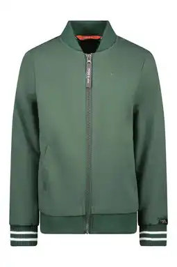 Wehkamp TYGO & vito sweatvest groen aanbieding