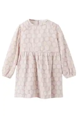 Wehkamp Mango Kids korte jurk lichtroze aanbieding