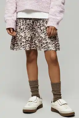 Wehkamp NAME IT KIDS korte rok bruin aanbieding