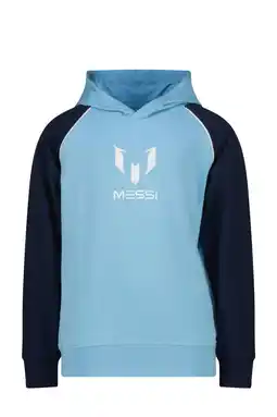 Wehkamp Messi sweater lichtblauw aanbieding
